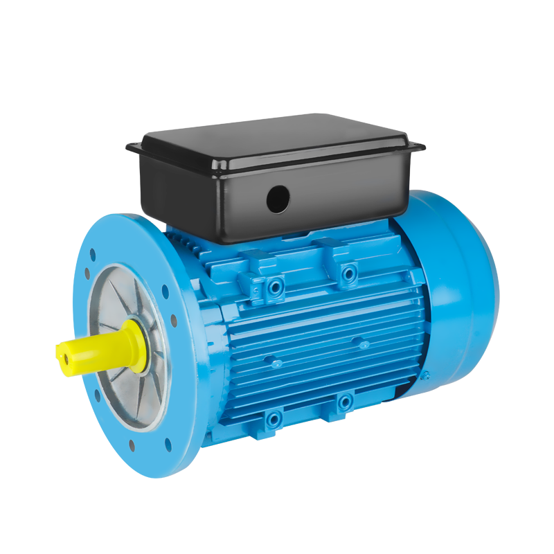 Flange type Aluminum Cast single phase induction motor with two-valve capacitors
