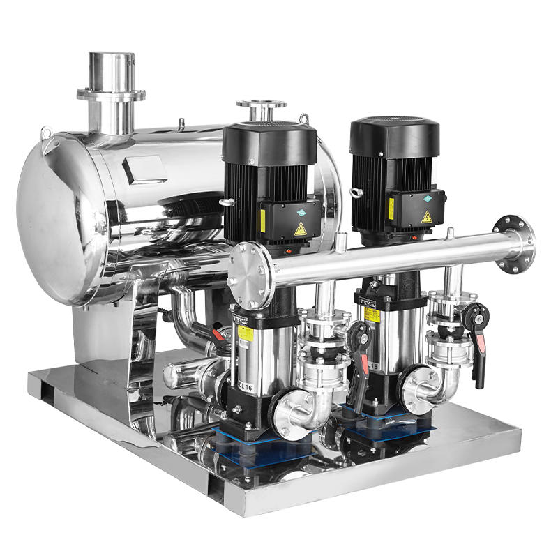 Large Flow Water Supply System With Stainless Steel Multi-Stage Pump