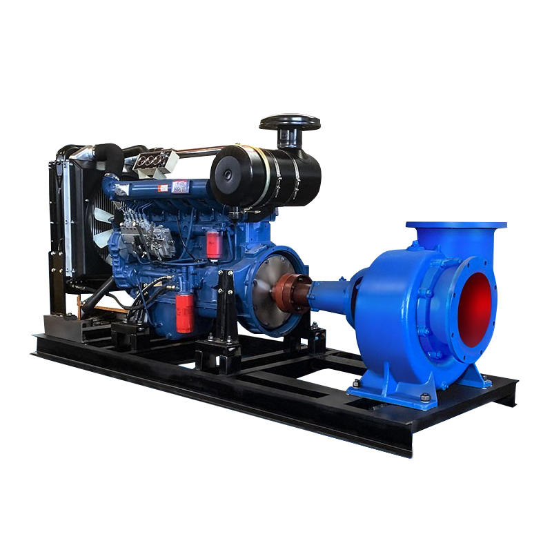 Low lift high flow centrifugal diesel agricultural pump