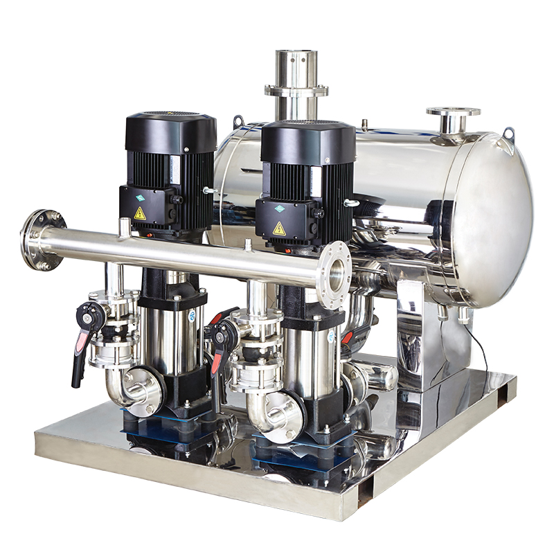 Water Supply System with Pressure Tank and Multistage Pump High Efficiency Product