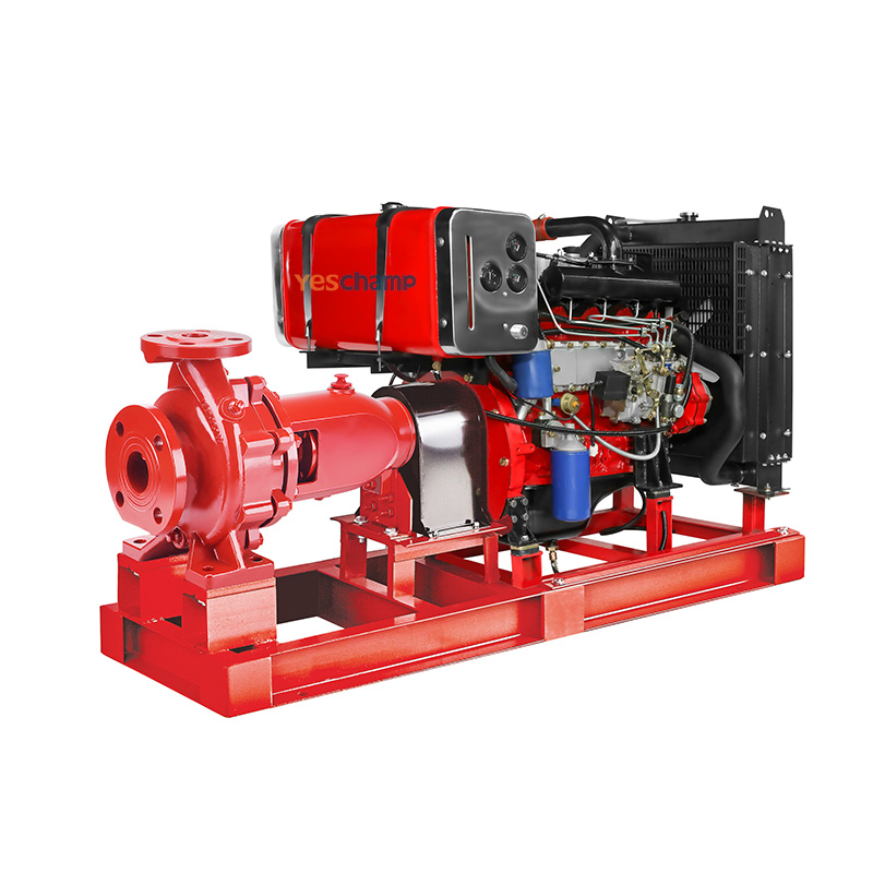 High Quality End Suction Diesel Engines Pump for Fire Figting