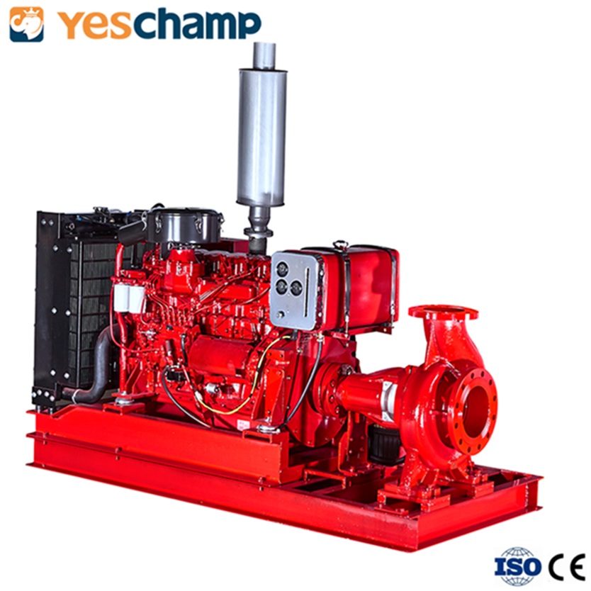 High Quality Horizontal Bare Shaft Diesel Fire Fighting Pump